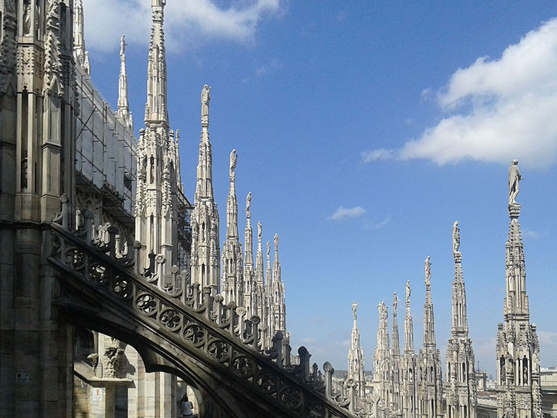 Duomo spires